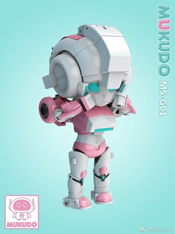 MS TOYS G Series MS G01 Peach Girl Super Deformed Arcee Figure  (2 of 2)